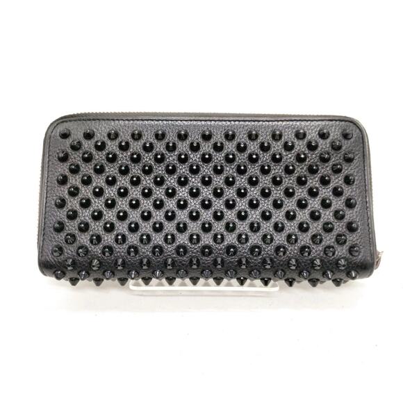 Christian Louboutin Long Wallet  Black Leather - Picture 3 of 9